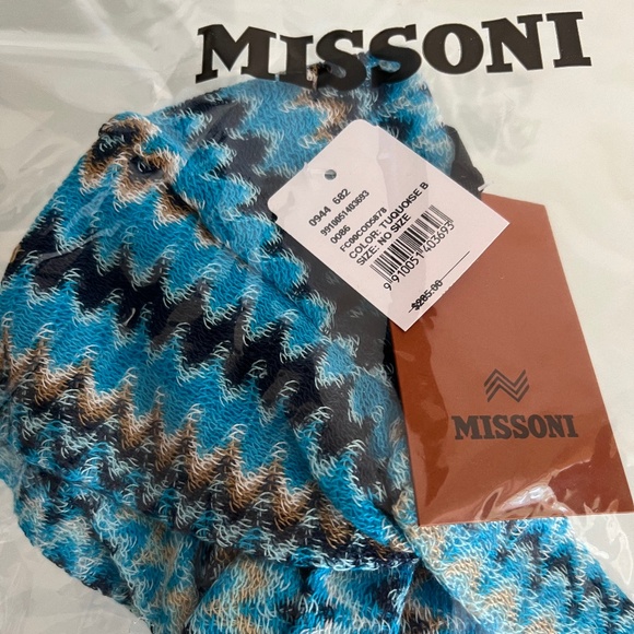 MISSONI Chevron Knotted Headband - Picture 7 of 9